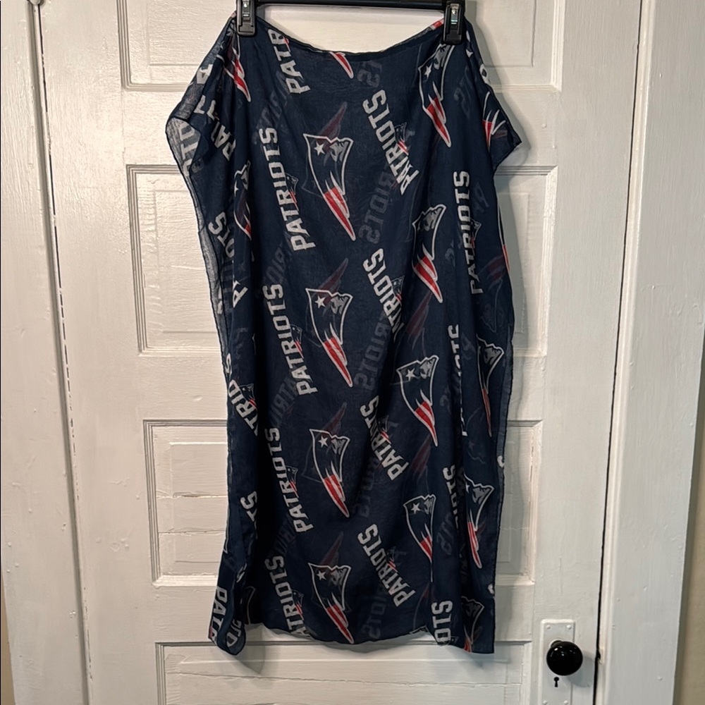Patriots Football Navy Blue Scarf